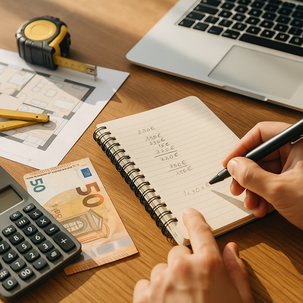 Préparer son budget travaux intelligemment