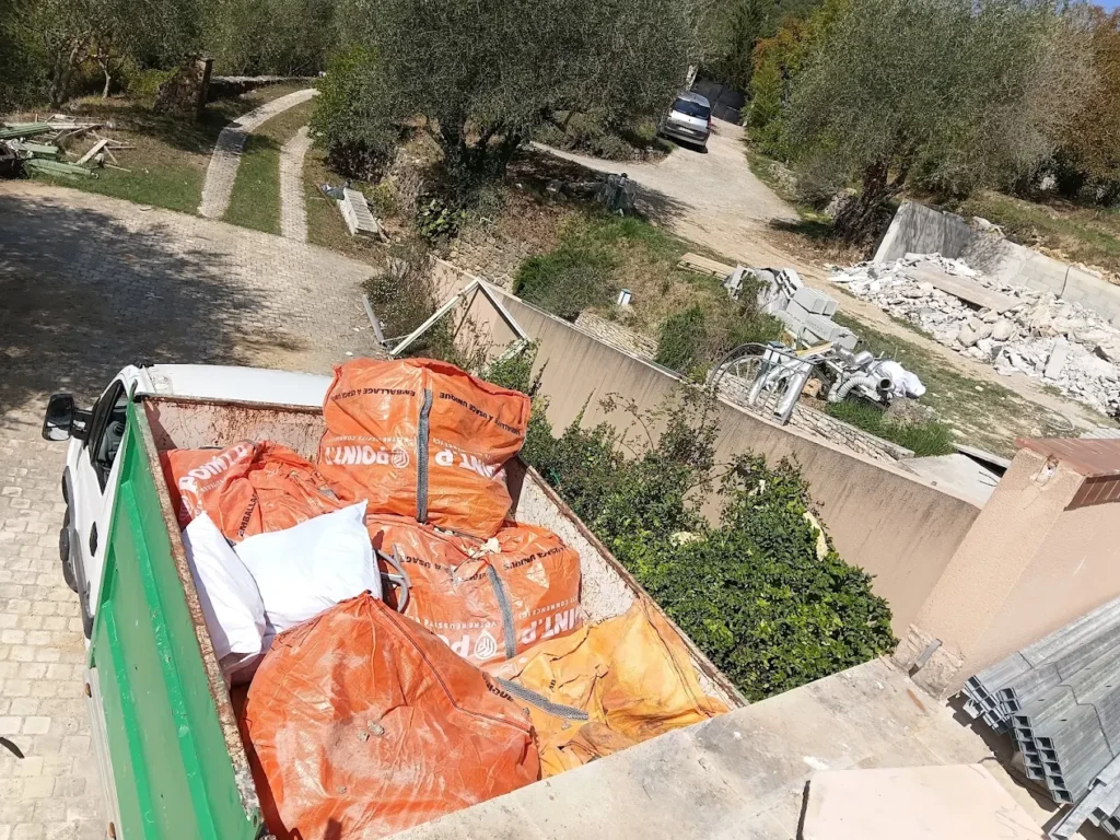 Évacuation de chantier