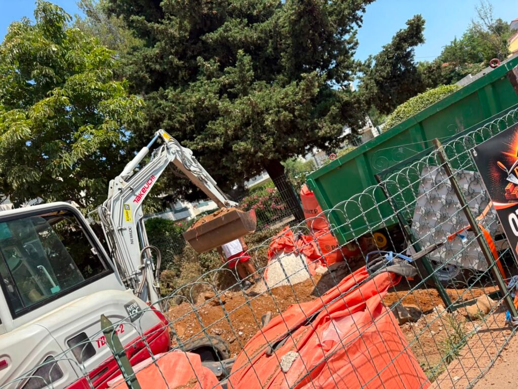 Évacuation de chantier