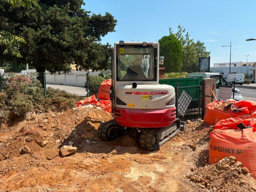 Évacuation de chantier