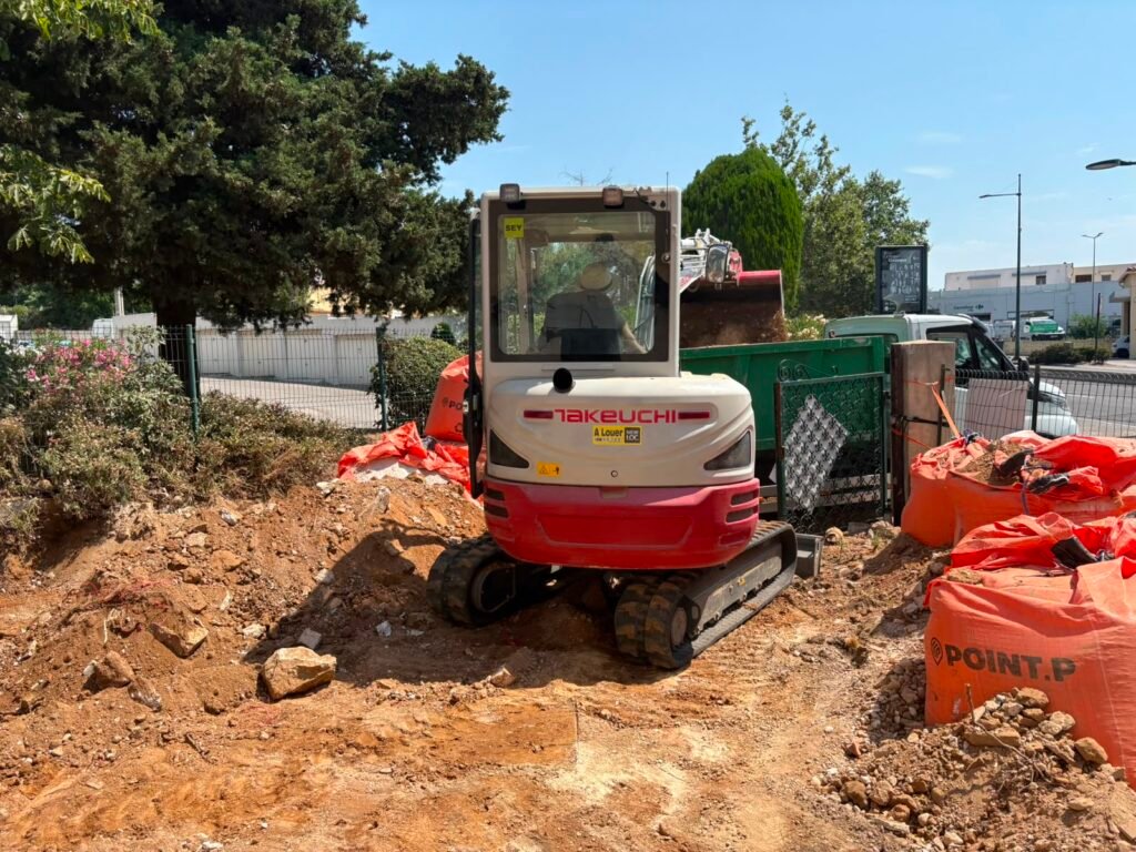 Évacuation de chantier