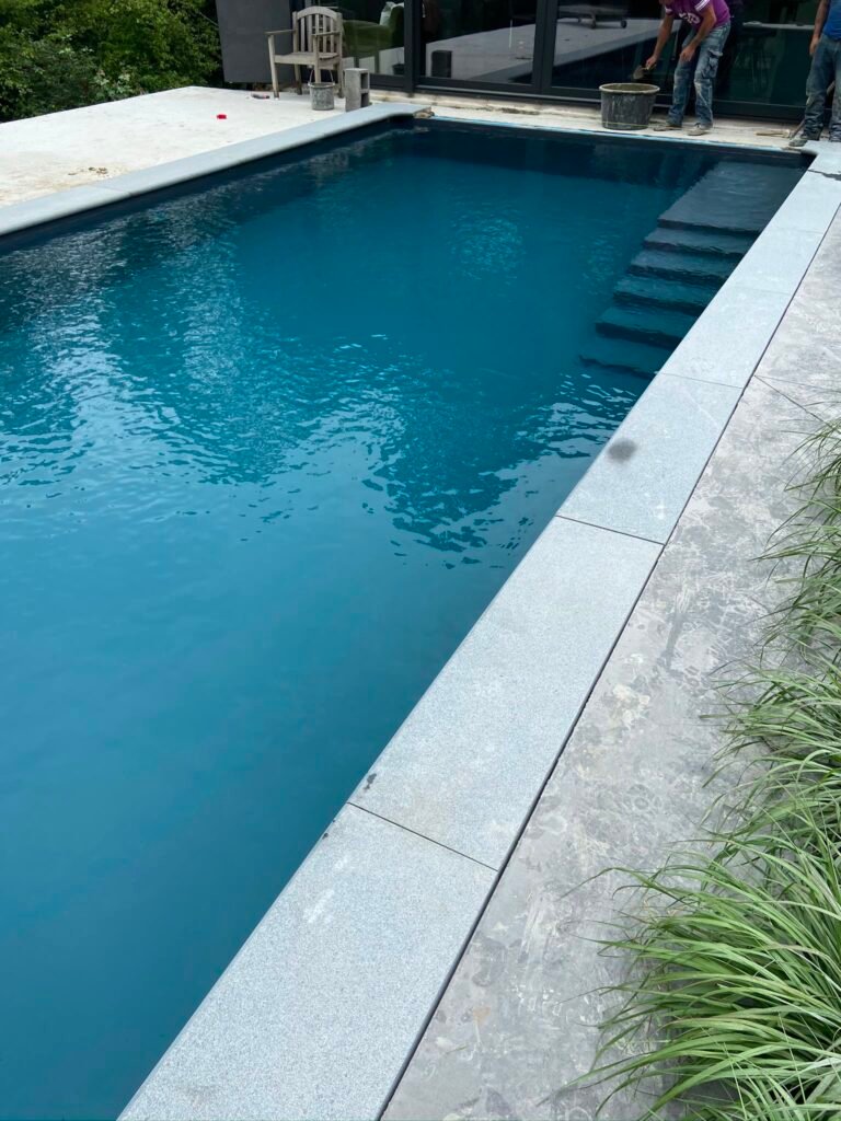 Chantier piscine