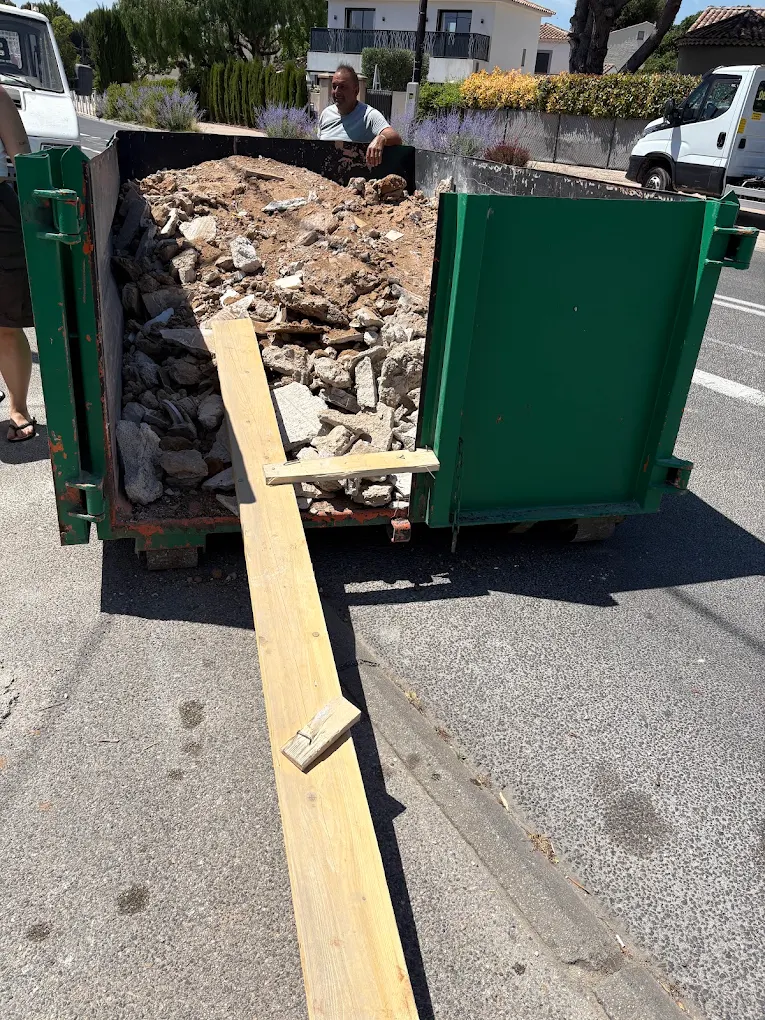 Évacuation de chantier
