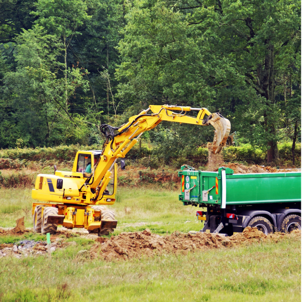 Évacuation de chantier