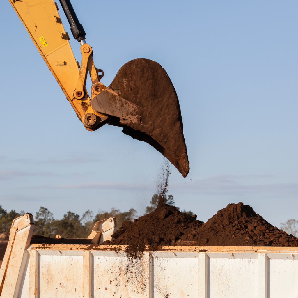 Évacuation de chantier