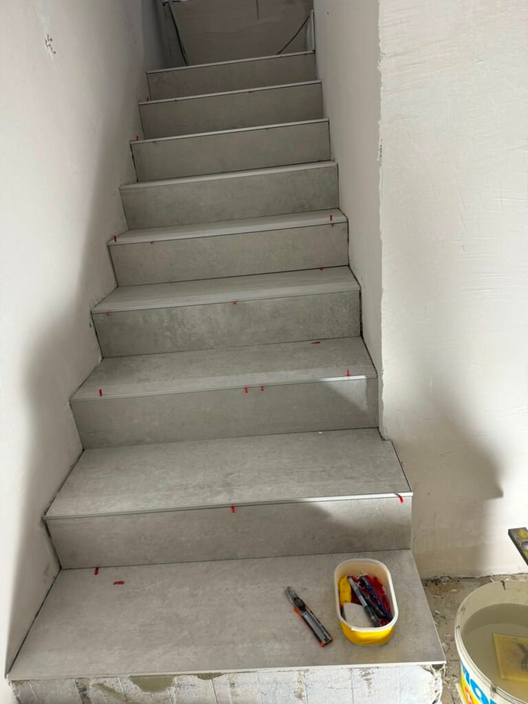 Carrelage d’escalier
