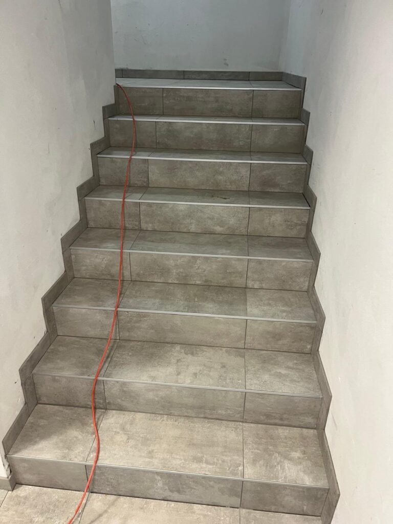 Carrelage d’escalier