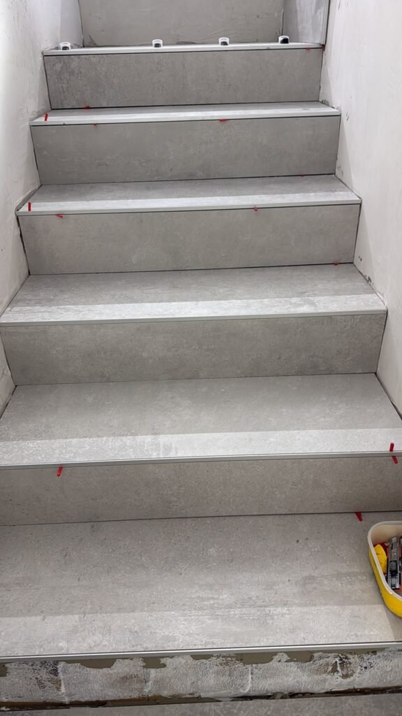 Carrelage d’escalier