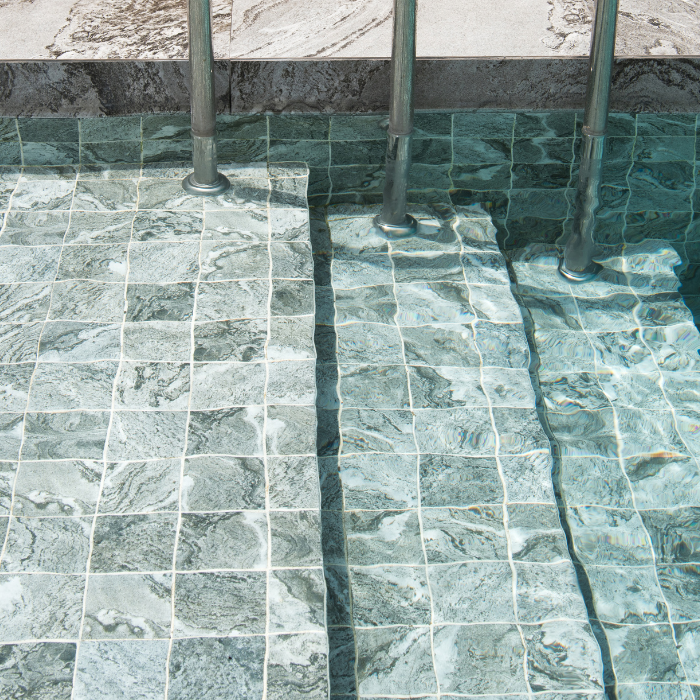 Mosaïque de piscine