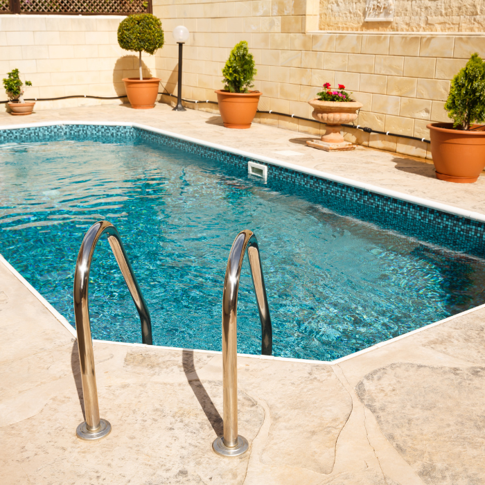 Mosaïque de piscine